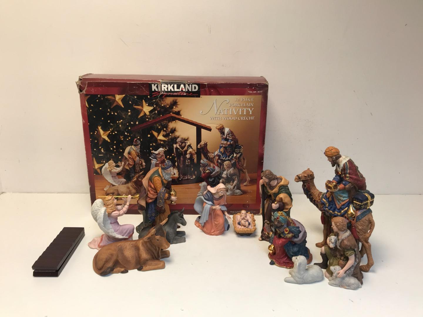 彫刻・オブジェ Kirkland Signature 14 Piece Nativity Set Kirkland Signature 14 Piece Nativity Set Same-Day Delivery