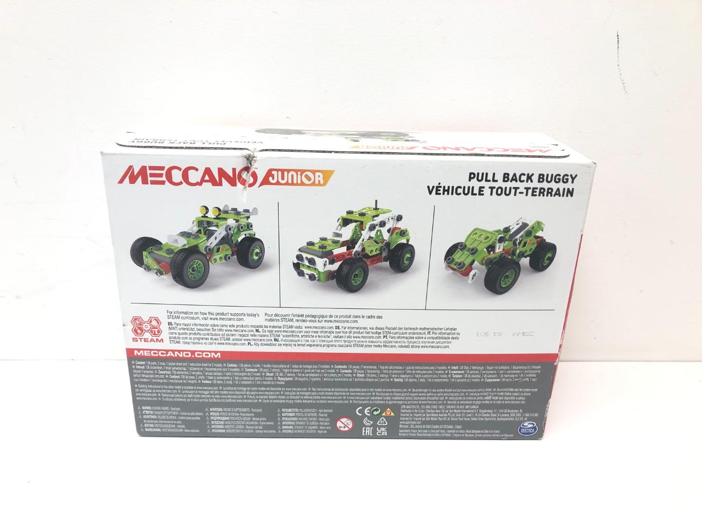 Meccano 20105 Junior Pull Back Buggy