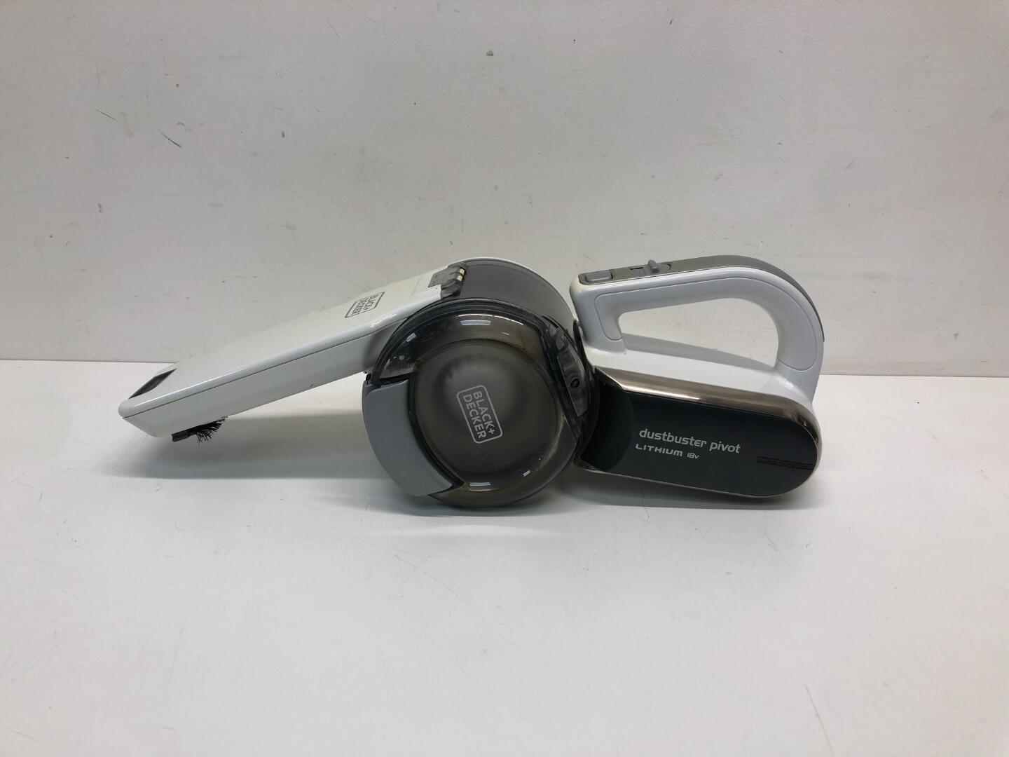 Black and Decker Dustbuster Pivot 18V Handheld Cordless Vacuum Cleaner