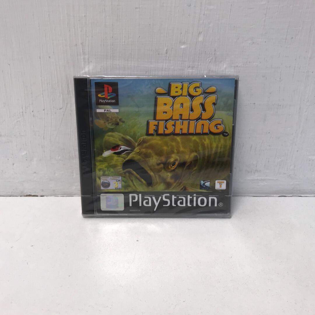 Big Bass Fishing PS1 Game