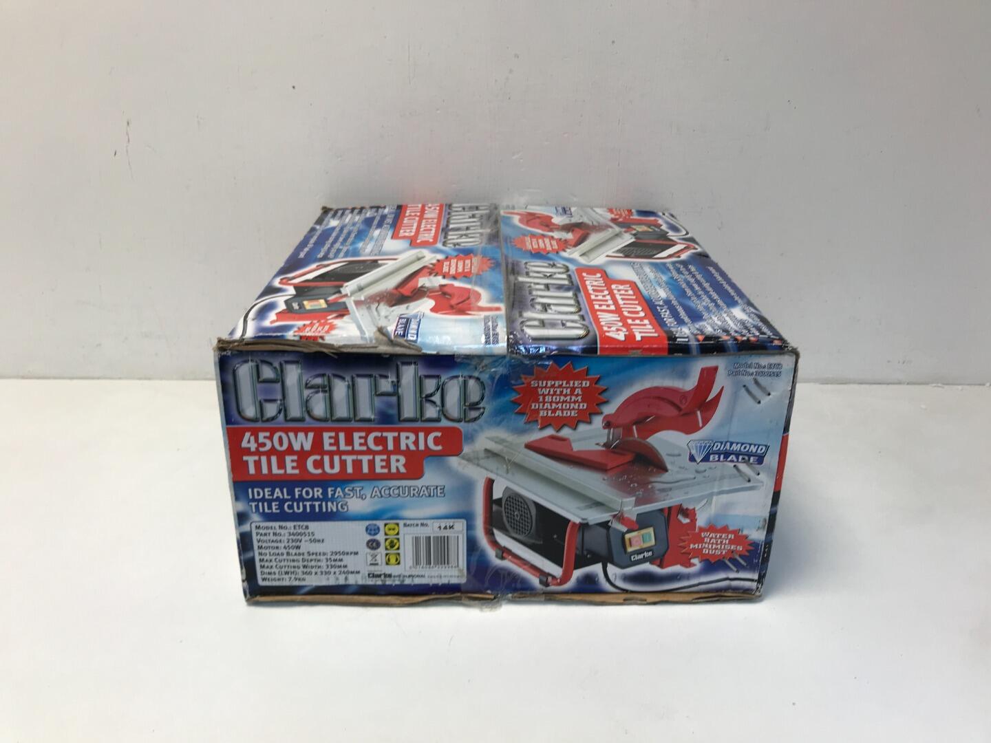 Clarke ETC8 240V 450W Electric Tile Cutter