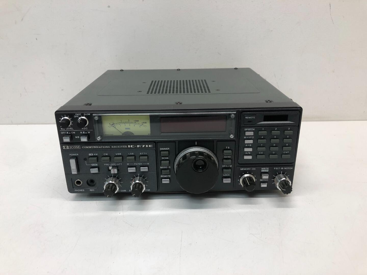 ICOM　IC-R71E受信機（ジャンク品） ICOM IC-R71E受信機（ジャンク品） Yahoo!オークション -「ic
