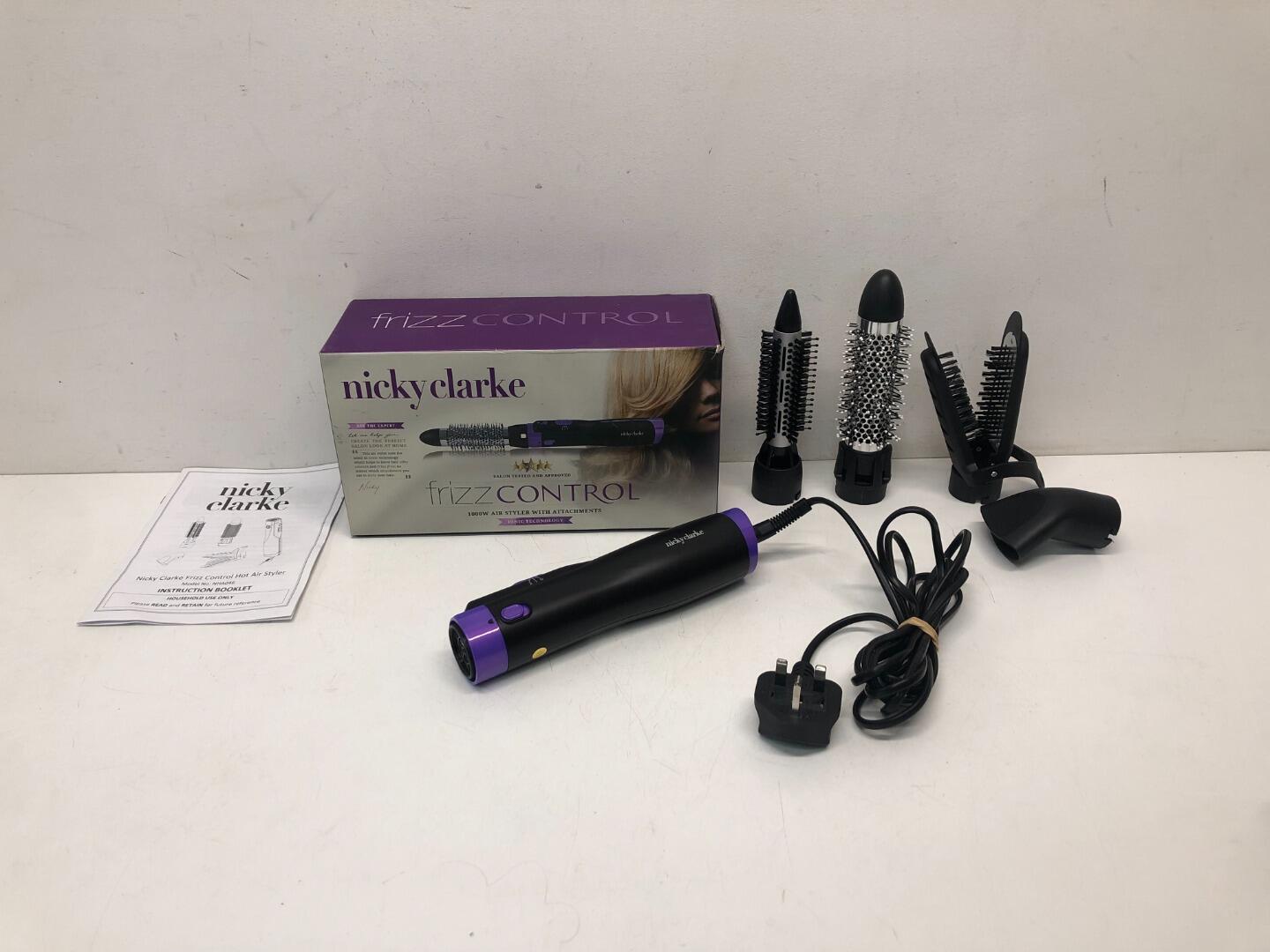 Nicky clarke nha045 frizz control hot air styler hotsell