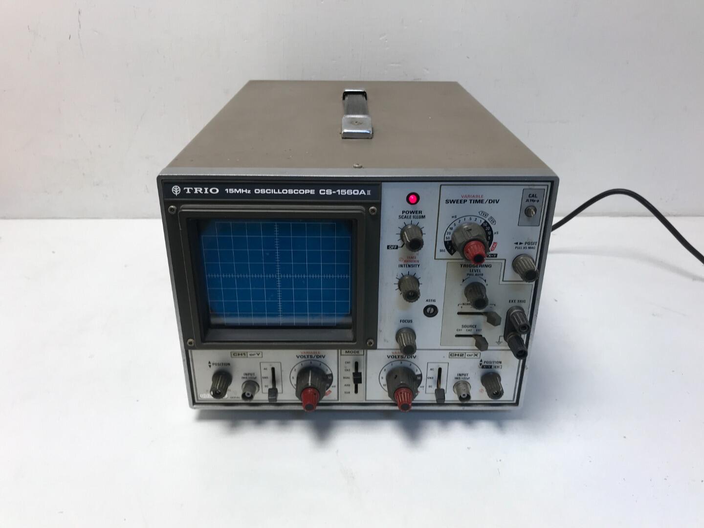 Trio CS-1560A II Dual Trace Oscilloscope Trio CS-1560A II Dual Trace Oscilloscope