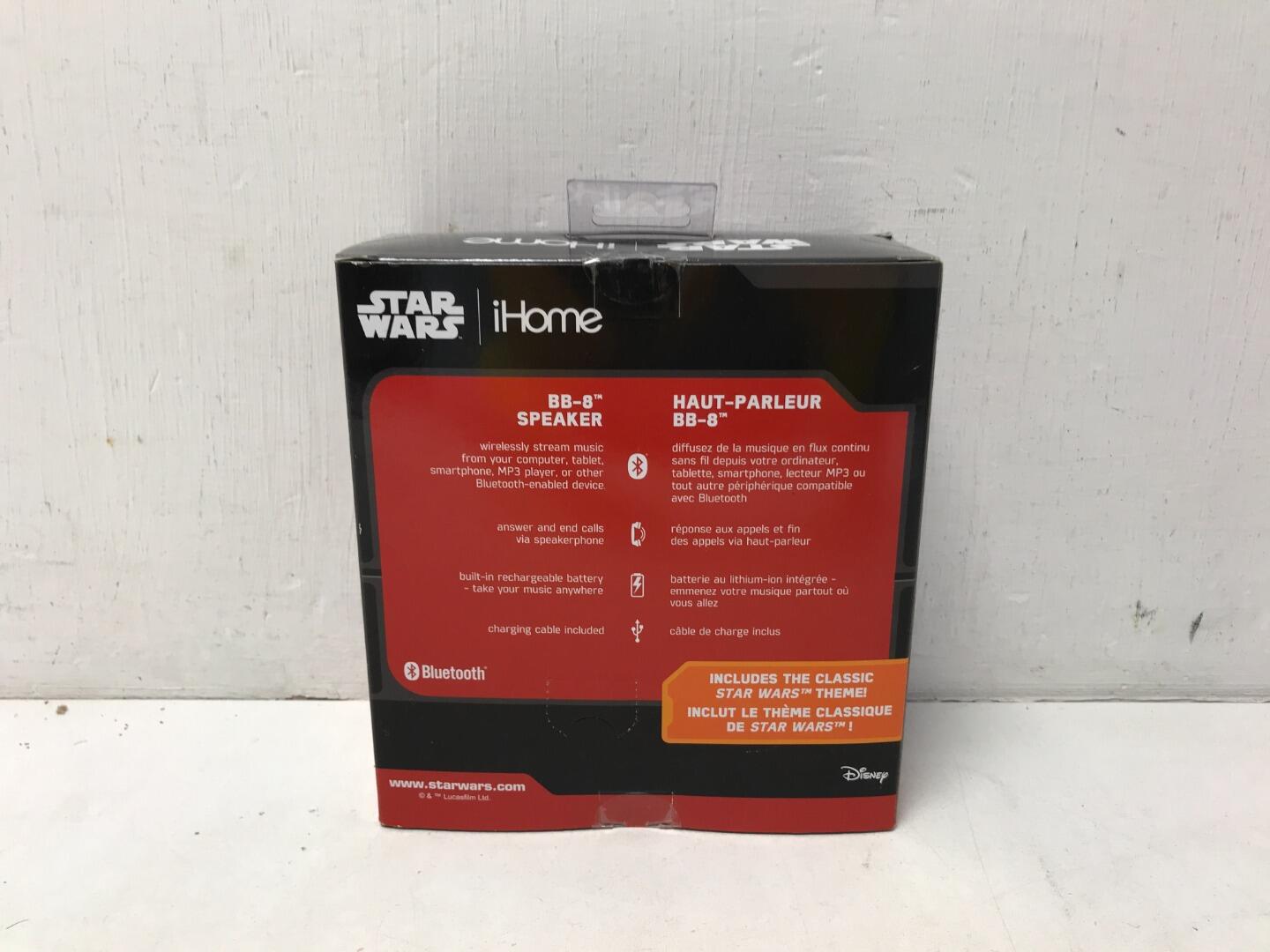 Star Wars BB-8 Droid Episode VII The Force Awakens Bluetooth Speaker