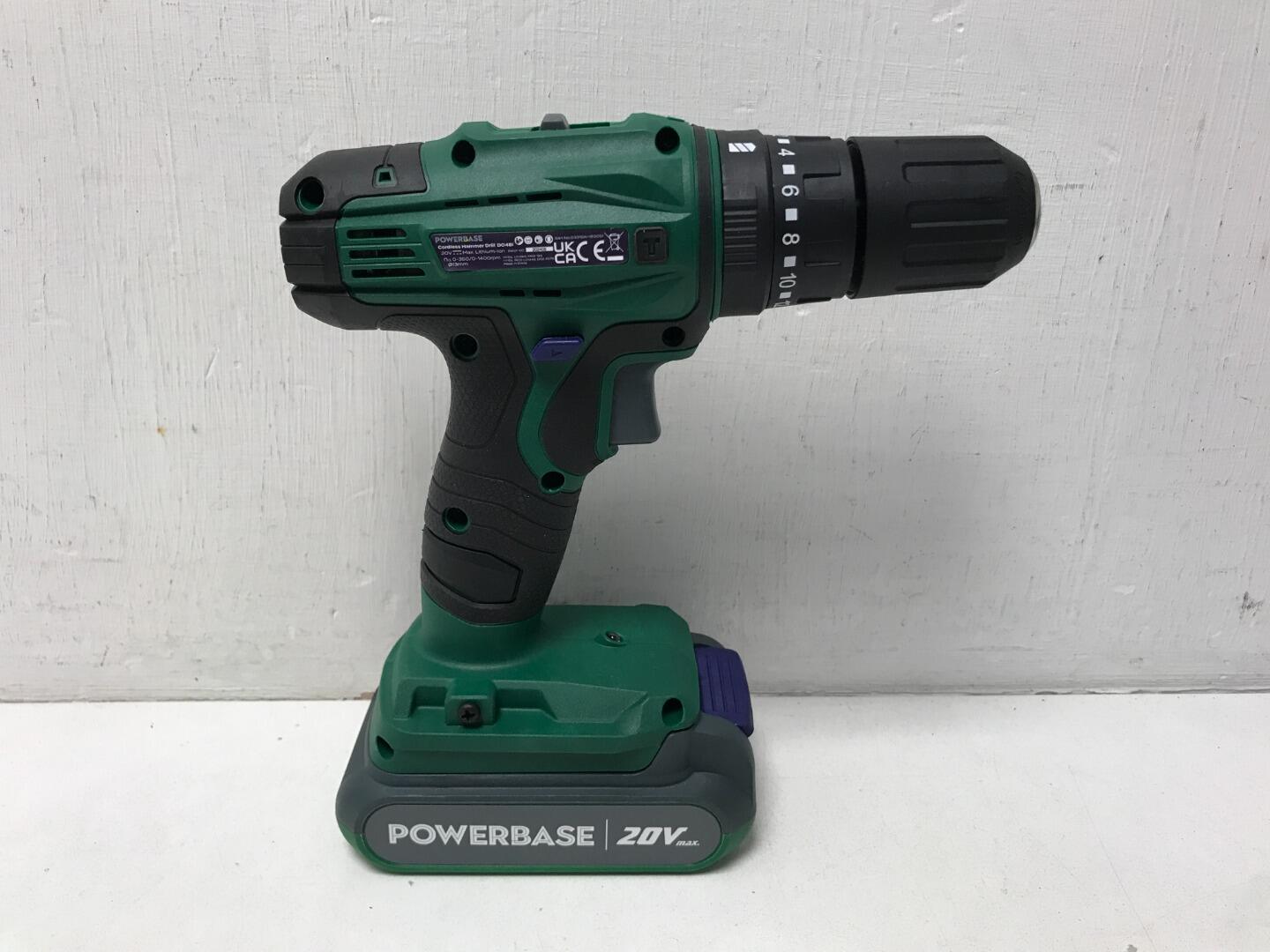 Powerbase 20V Cordless Hammer Drill