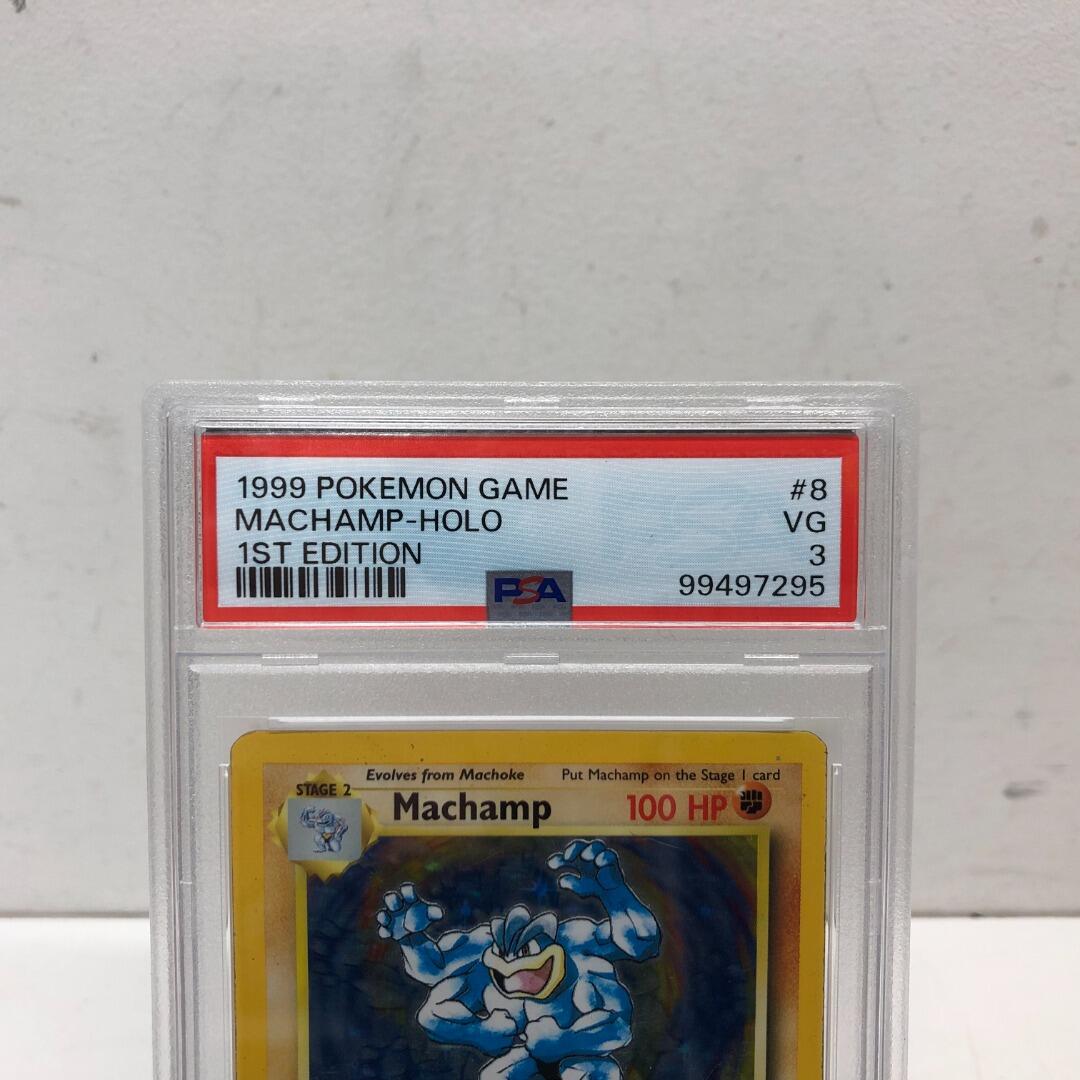 Machamp 8/102 PSA 3 Very Good Pokemon Card 1999 Base Set