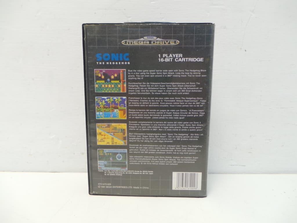 Sonic The Hedgehog Sega Mega Drive Game