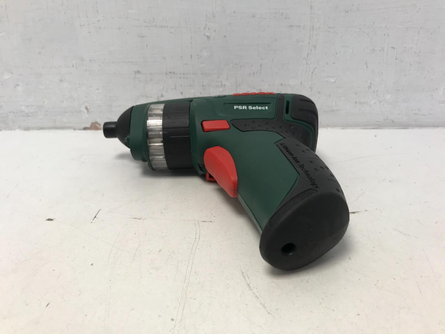 Bosch PSR Select Cordless Electric Screwdriver (read description)