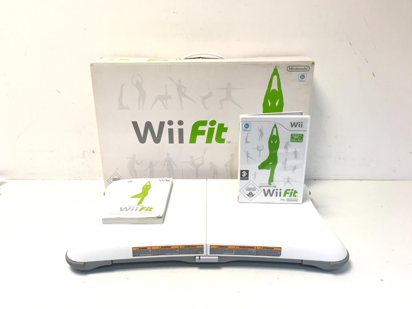Nintendo Wii Fit Plus with Balance Board In Original Box & Game