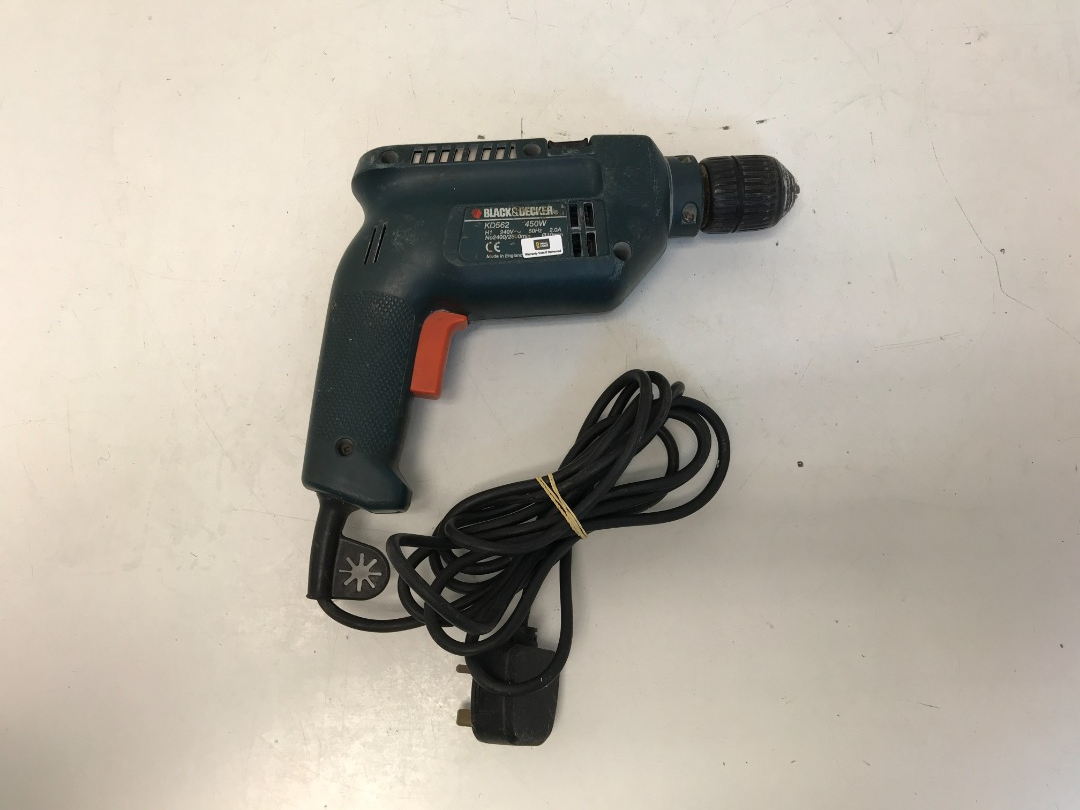 Black + Decker KD562 Hammer Drill - 2 Speed 450w