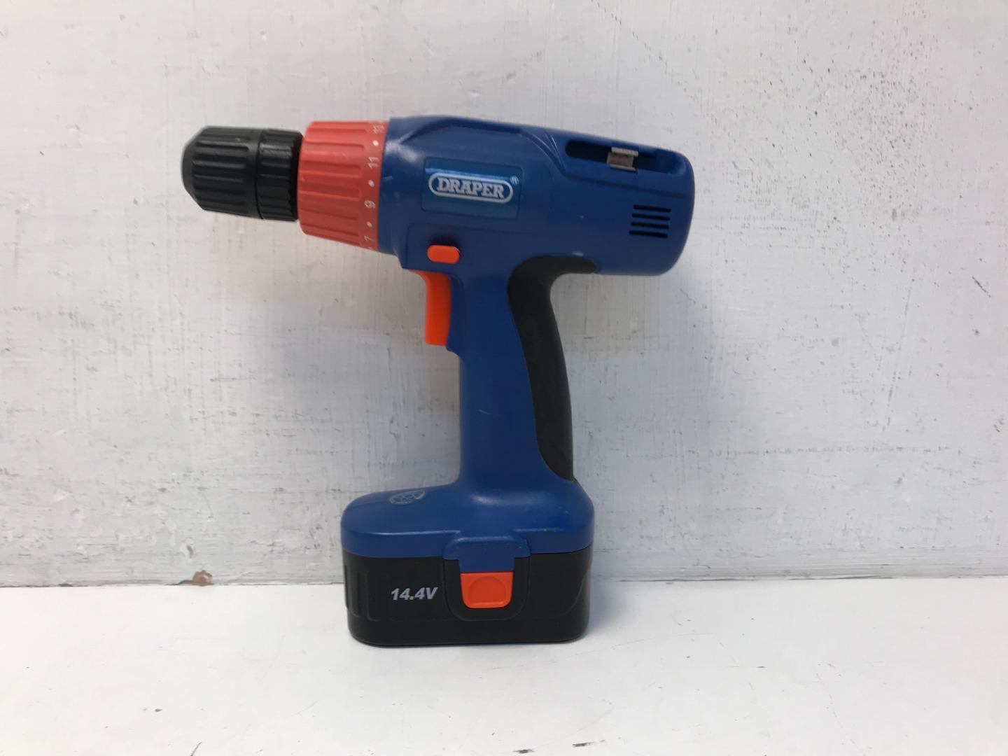 Draper 14.4 v cordless best sale drill charger