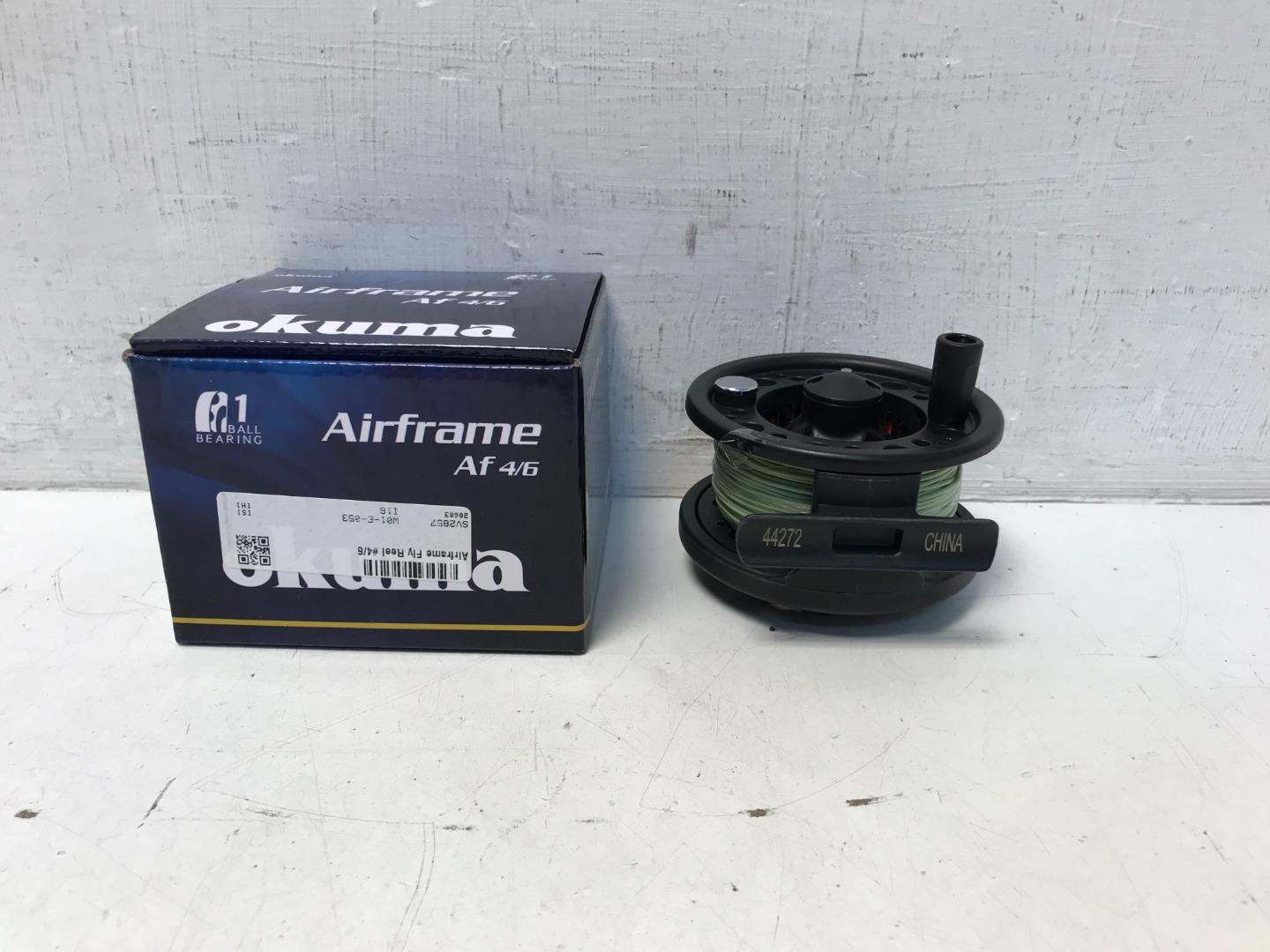 okuma airframe fly reel 4 6 Fishing All new for this season Okuma Airframe Colour 61 Mm