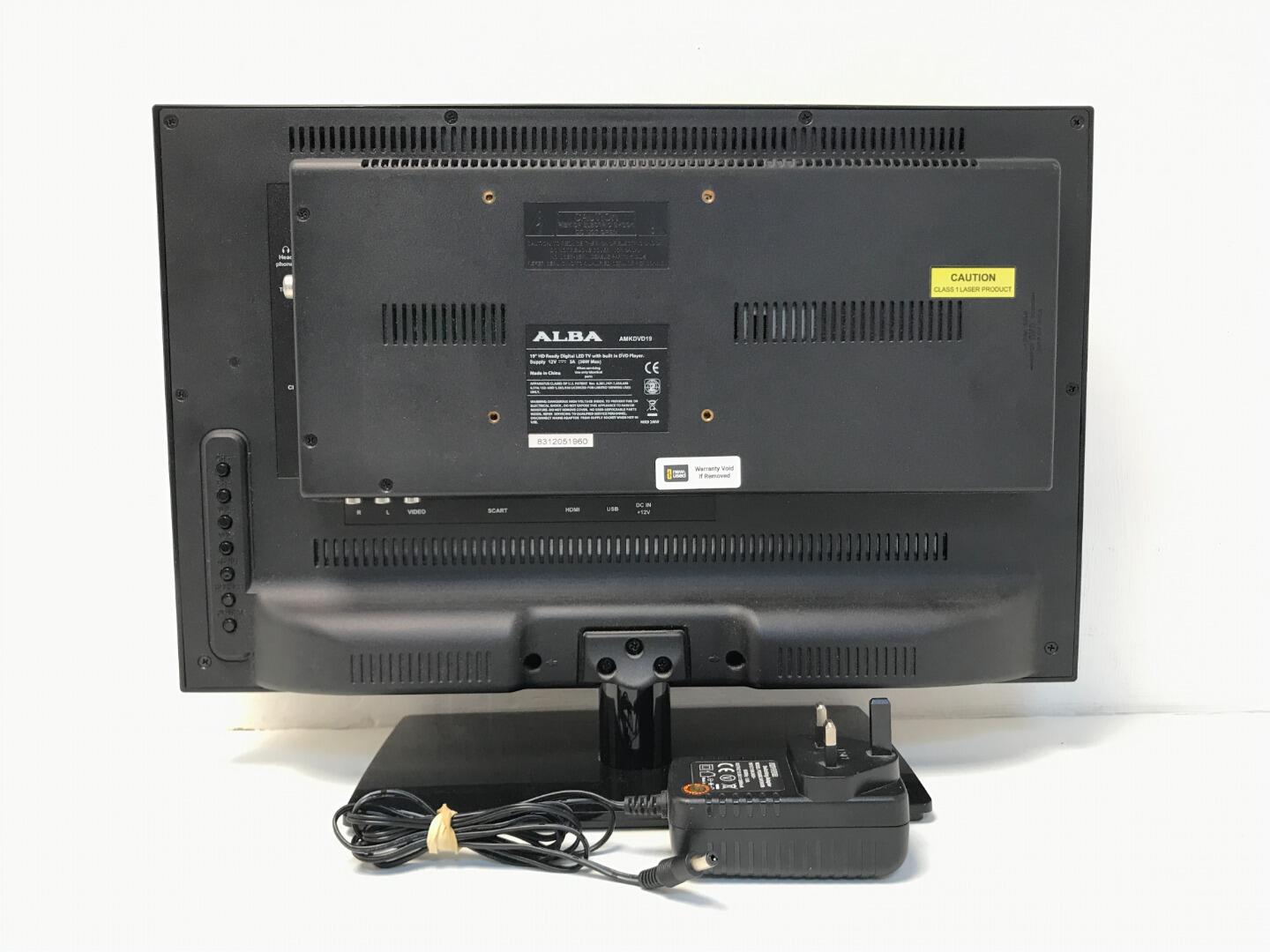 Alba AMKDVD19 19'' 12V HD Ready Digital LED TV with DVD Player
