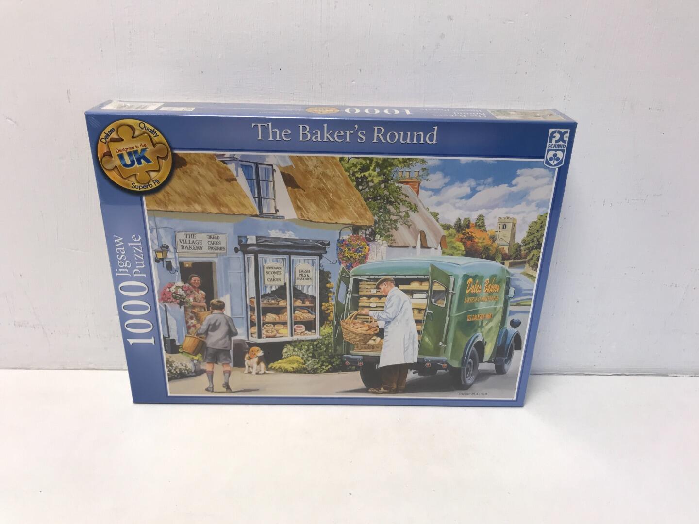 The Baker's Round 1000 Piece Jigsaw Puzzle by FX Schmid