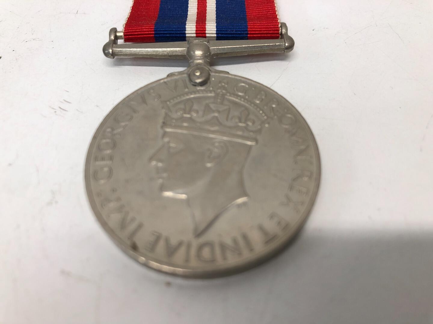 The War Medal 1939-45 World War II