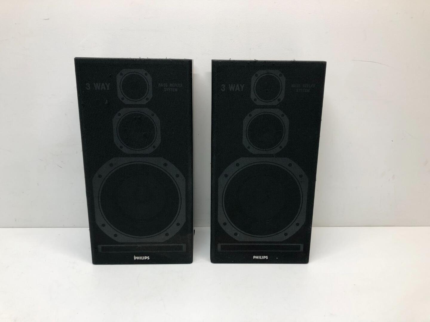 Philips 3 clearance way speakers