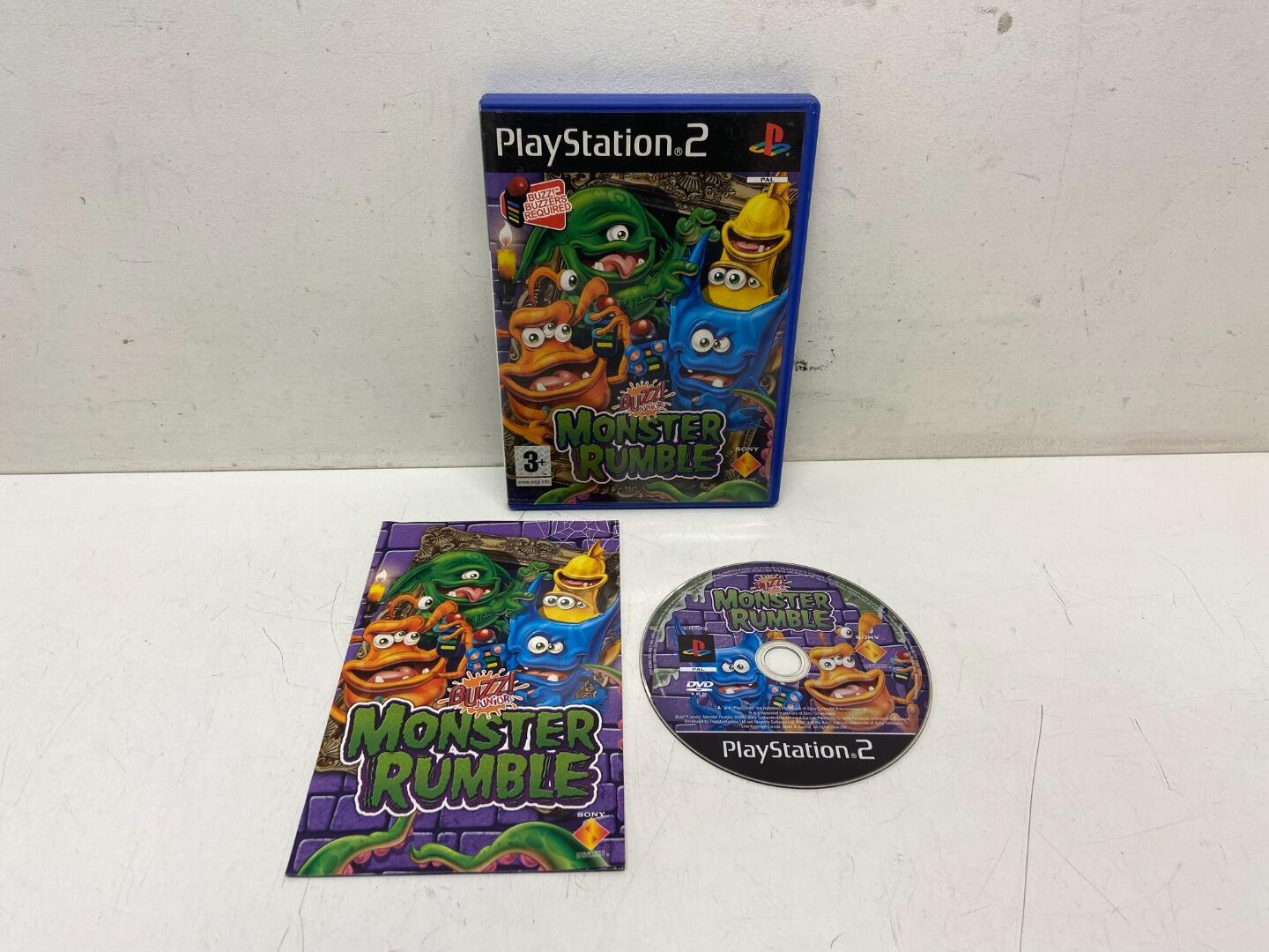 Buzz Junior! Monster Rumble PS2 Game