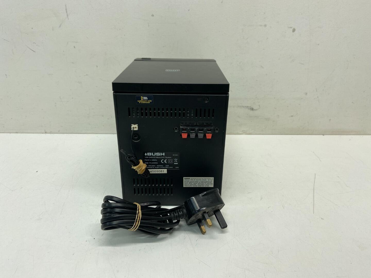 Bush Instruments Bush NE8061 DAB CD Micro HiFi System