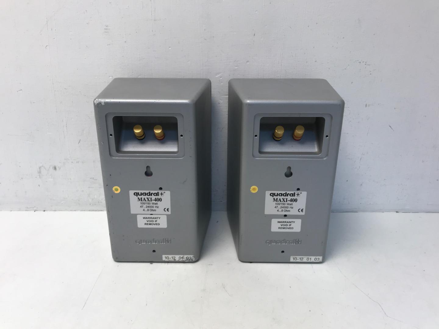 Quadral Maxi400 Bookshelf Speakers