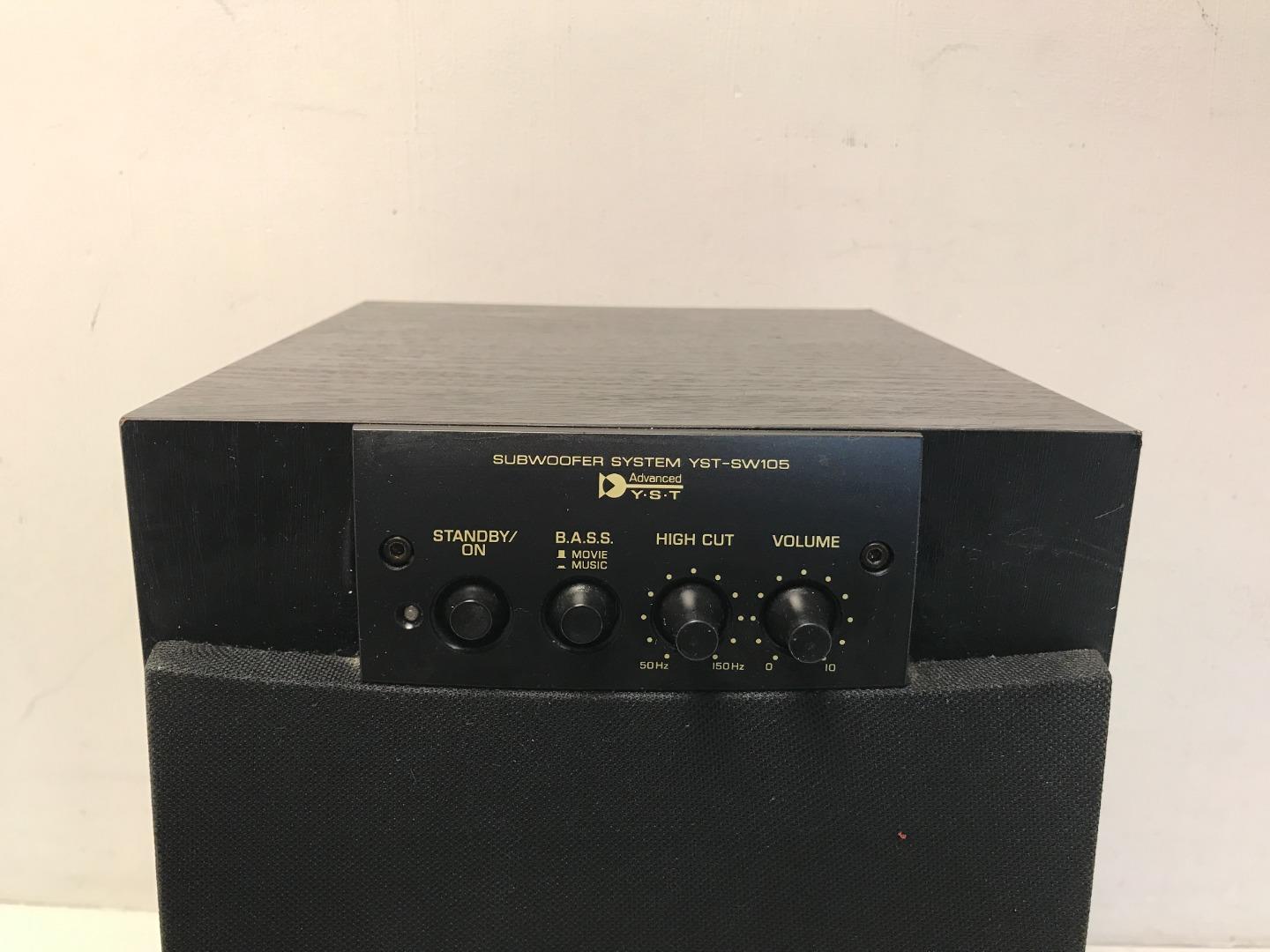 YAMAHA YST-SW105 SUPERWOOFER SYSTEM サブウーファー　　　　★SFO14