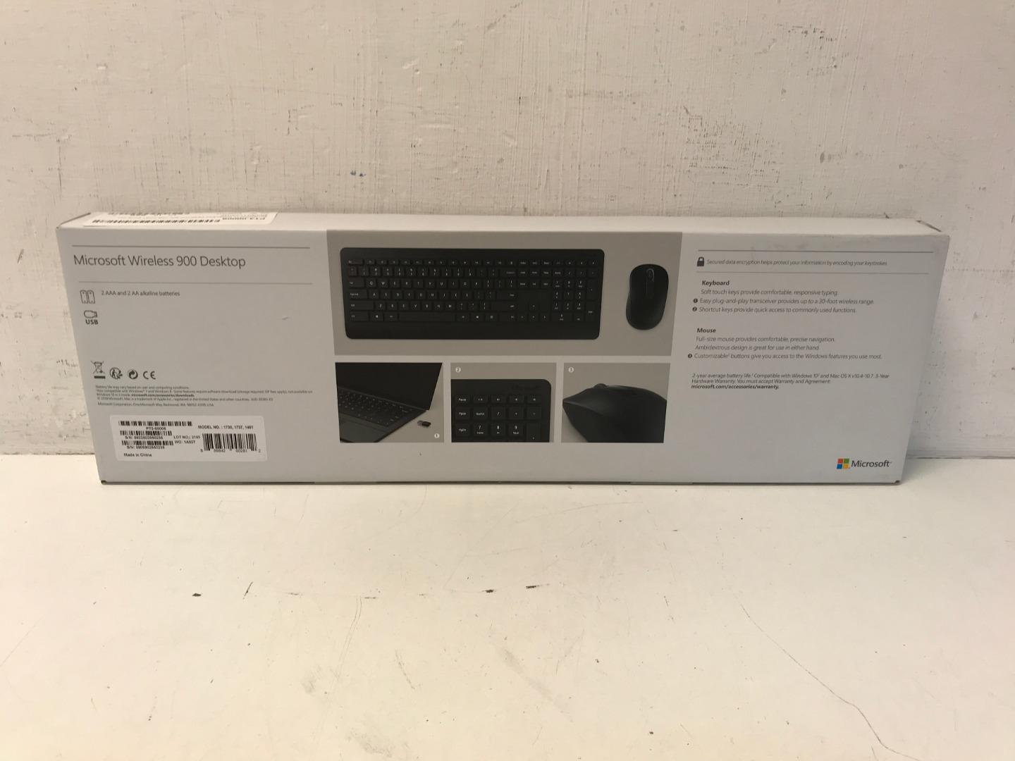 Microsoft Wireless 900 Desktop Keyboard and Mouse Set