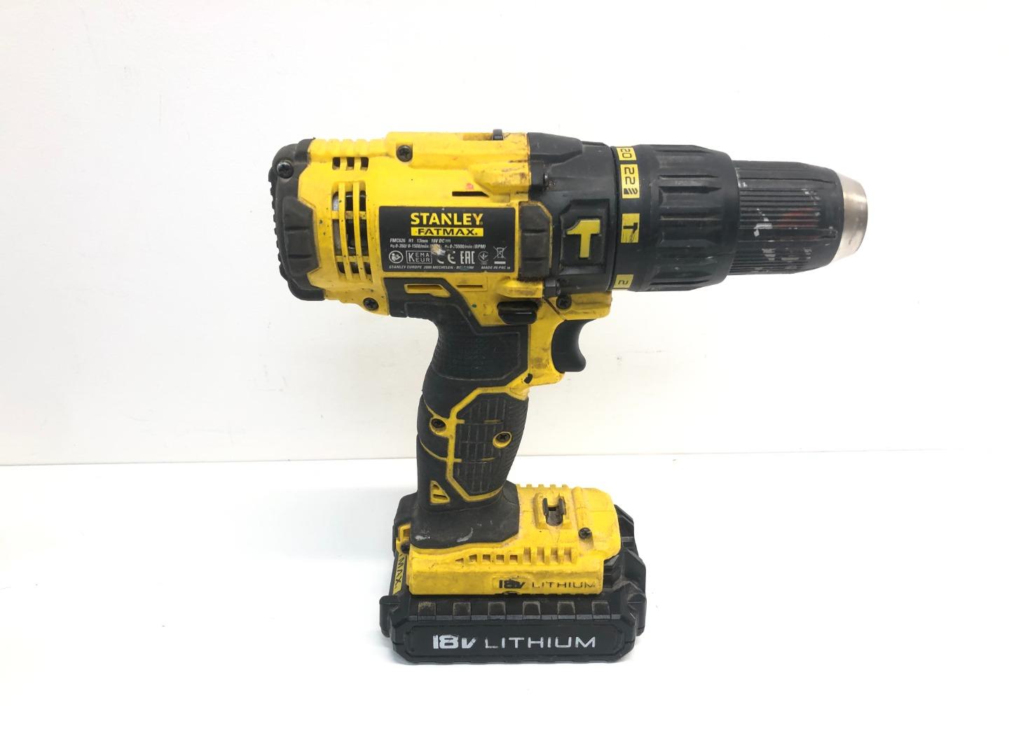 Stanley FatMax FMC626 18V Lithium Ion Hammer Drill Driver