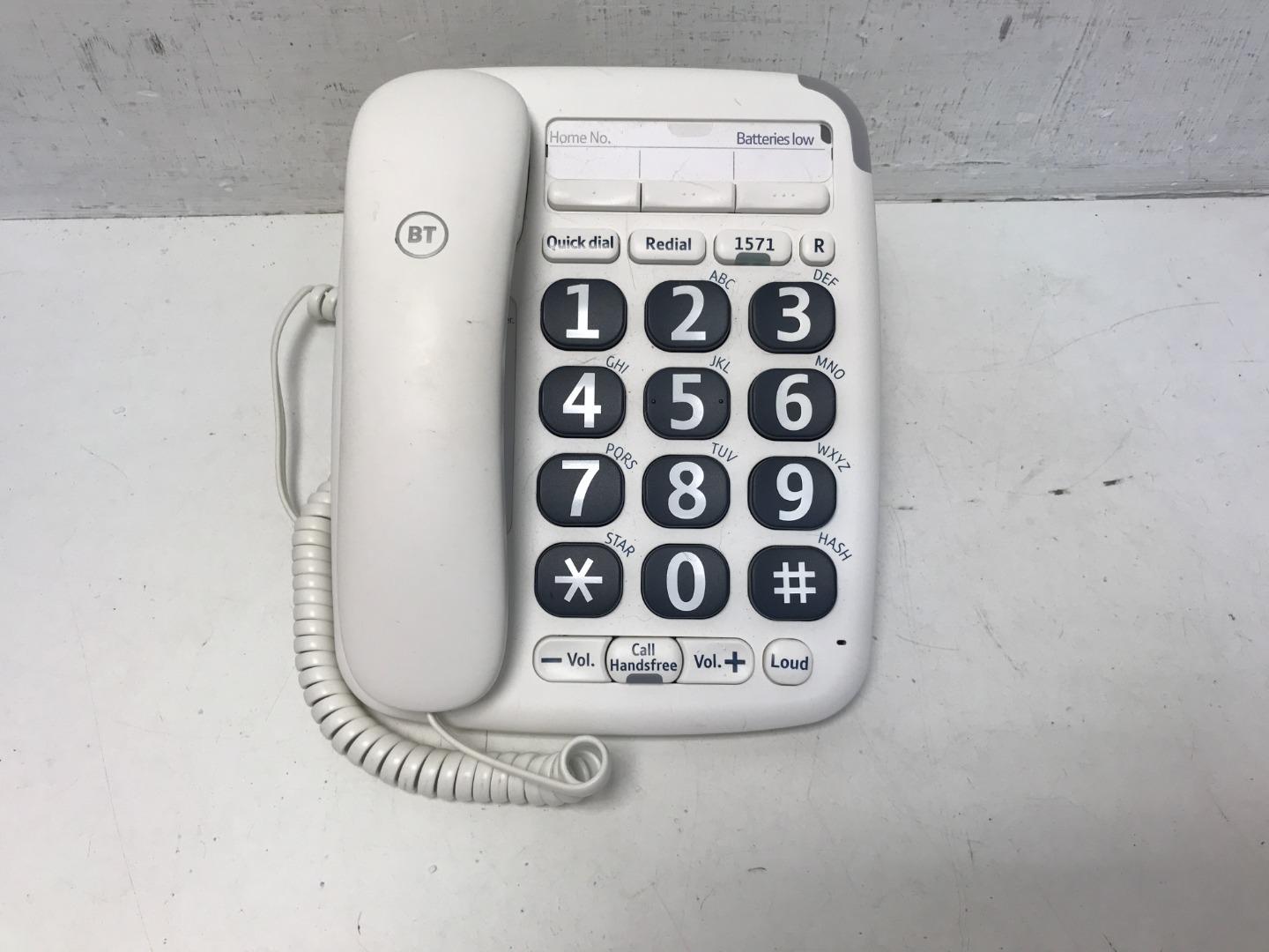 BT Big Button 200 Corded Telephone