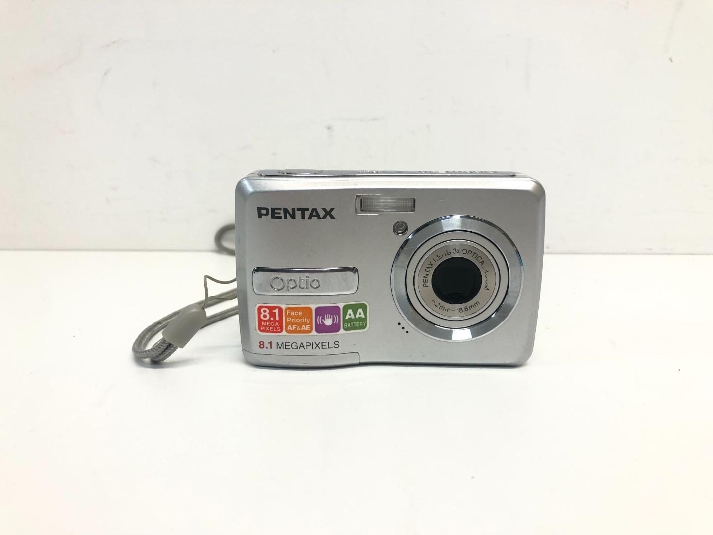 Vintage PENTAX OPTIO E40 シルバー Pentax Optio E40 -- 8.1MP -- Y2K 