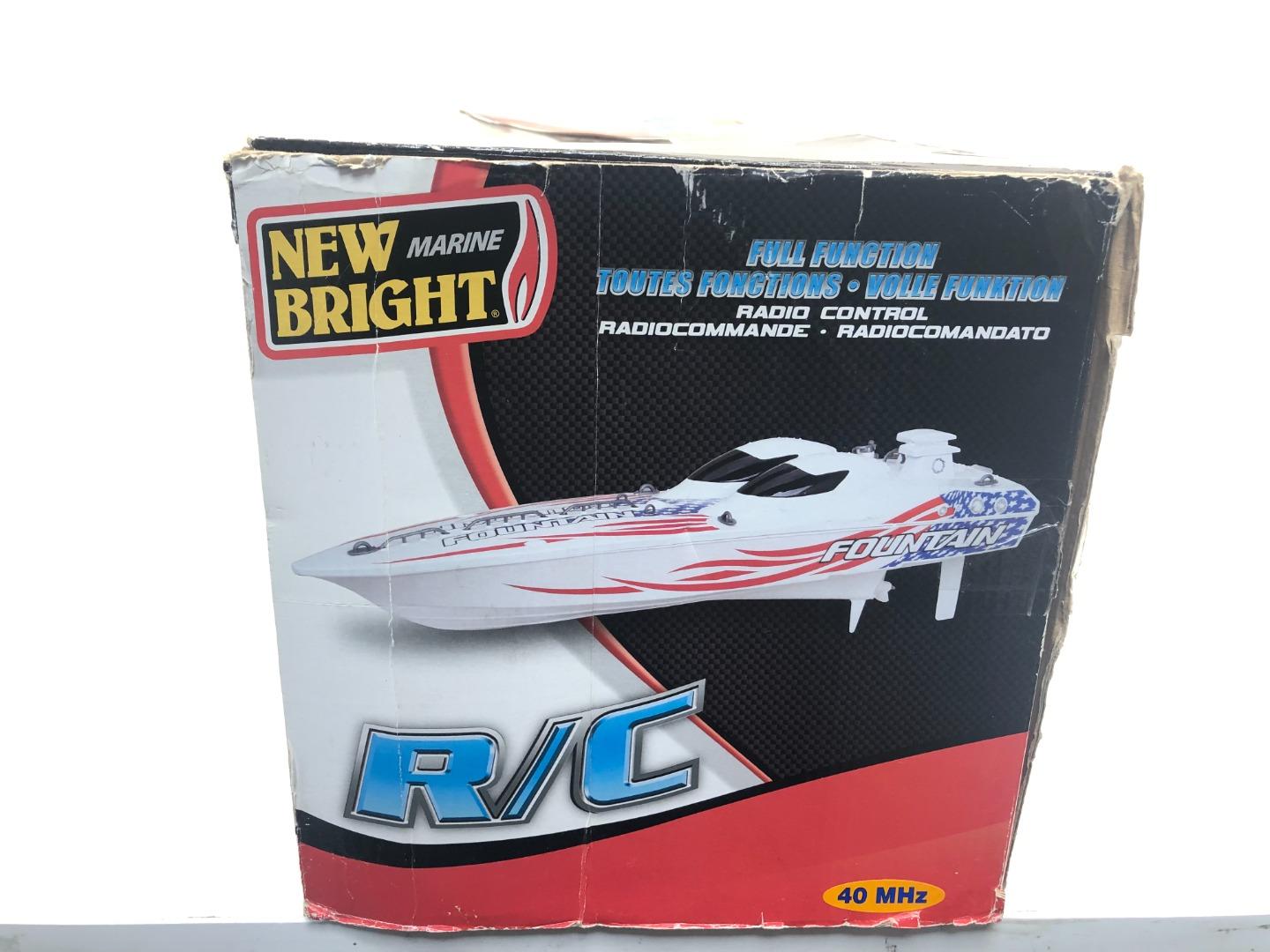 New bright marine rc boat hotsell