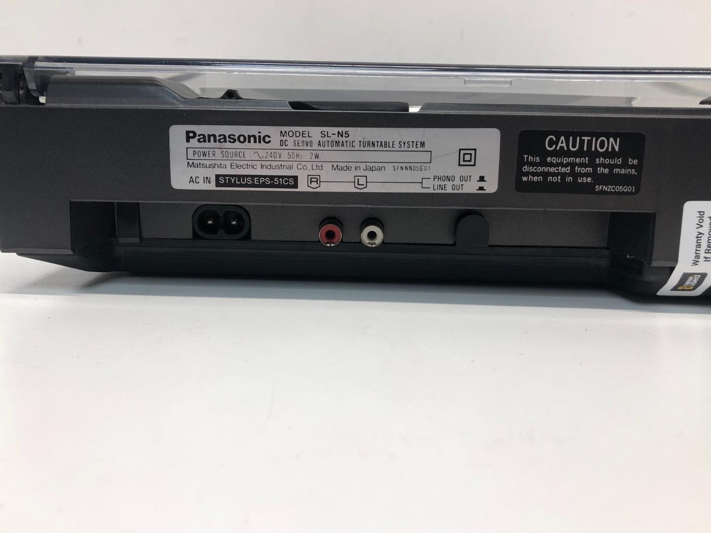Panasonic SL-N5 Turntable