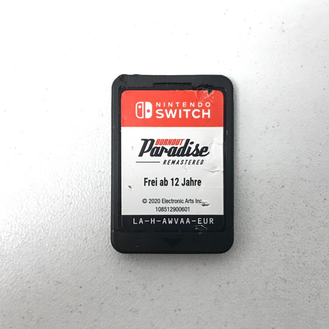 Burnout Paradise Remastered Nintendo Switch Game
