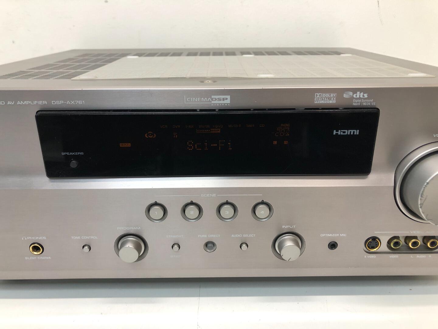 Yamaha DSP-AX761 AV Amplifier