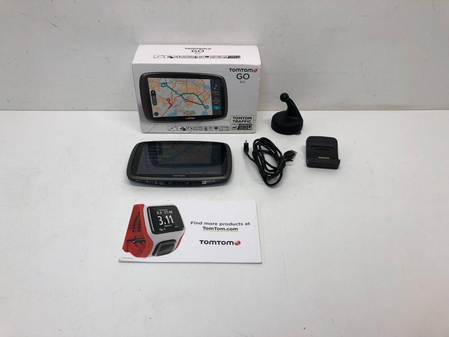 TomTom GO 610 Sat Nav with World Maps