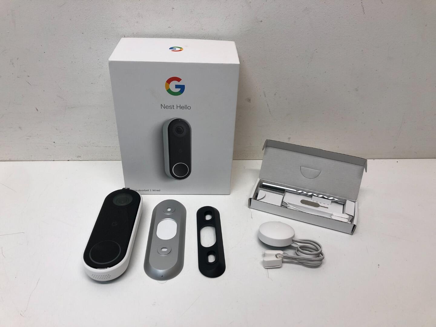 Nest hello video doorbell nc5100gb on sale