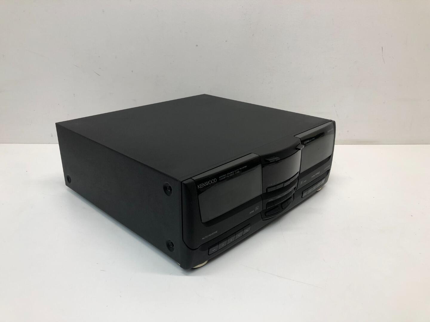 Platine Double Cassette Kenwood X-94 Vintage - Fonctionne Parfaitement