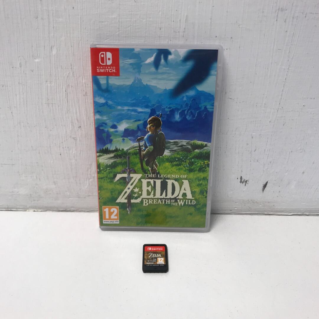 Zelda breath of the wild second hand discount