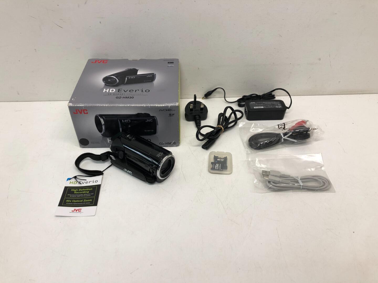 JVC Everio GZ-HM30 HD Memory Camcorder