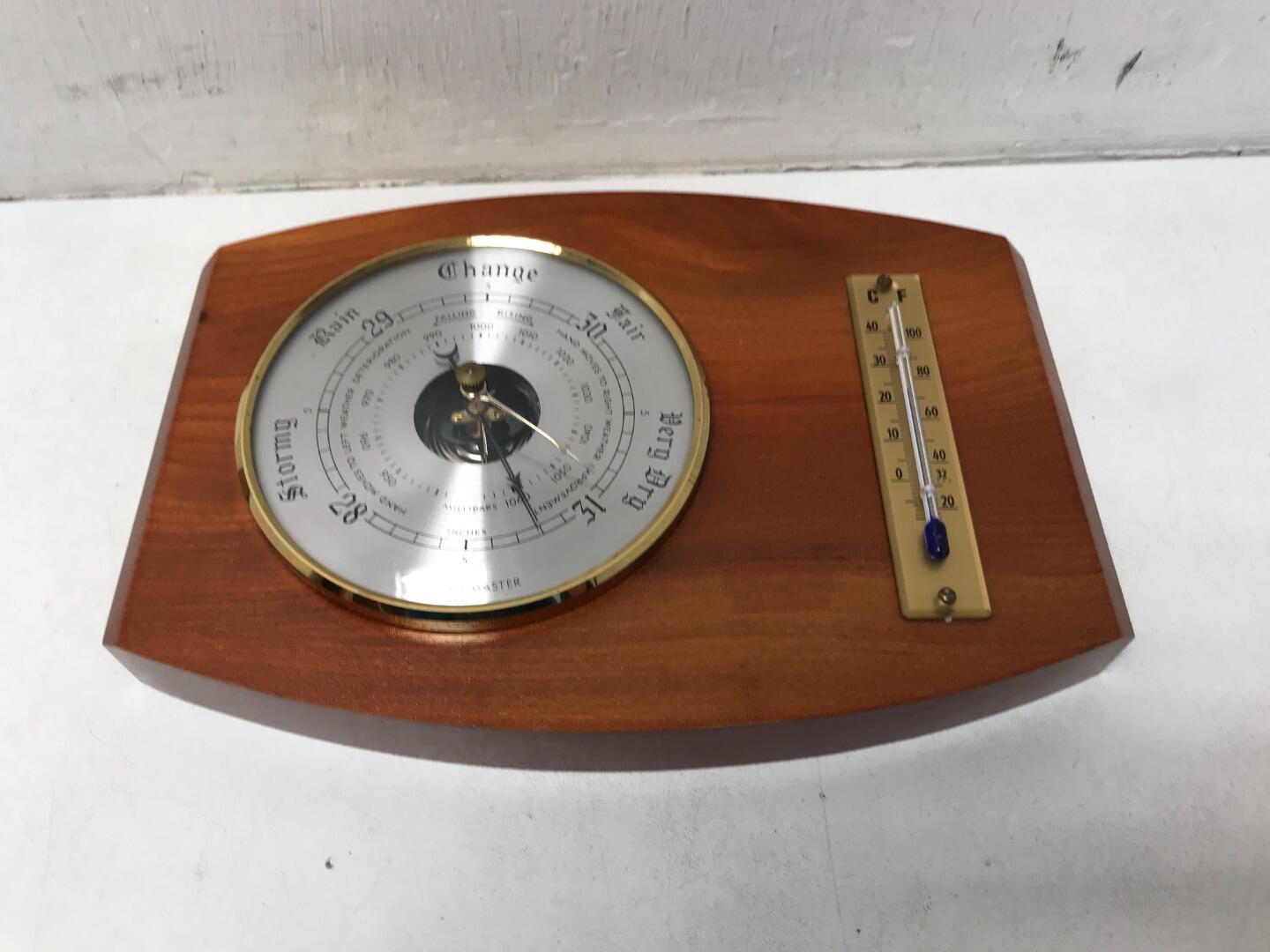 Weathermaster Barometer & Thermometer