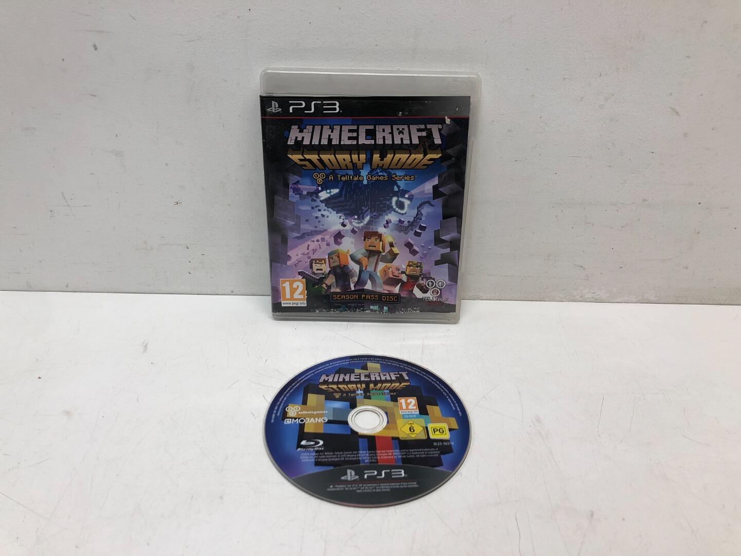 Minecraft Story Mode l'Aventure Complète PS3 Complet PAL FR Sony PlayStation 3 - Jeux vidéo