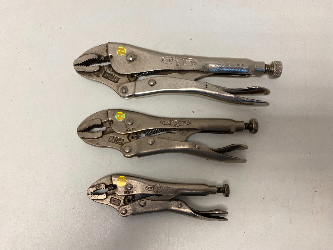 Irwin The Original Vice Grip - Set of 3 Vice Grips