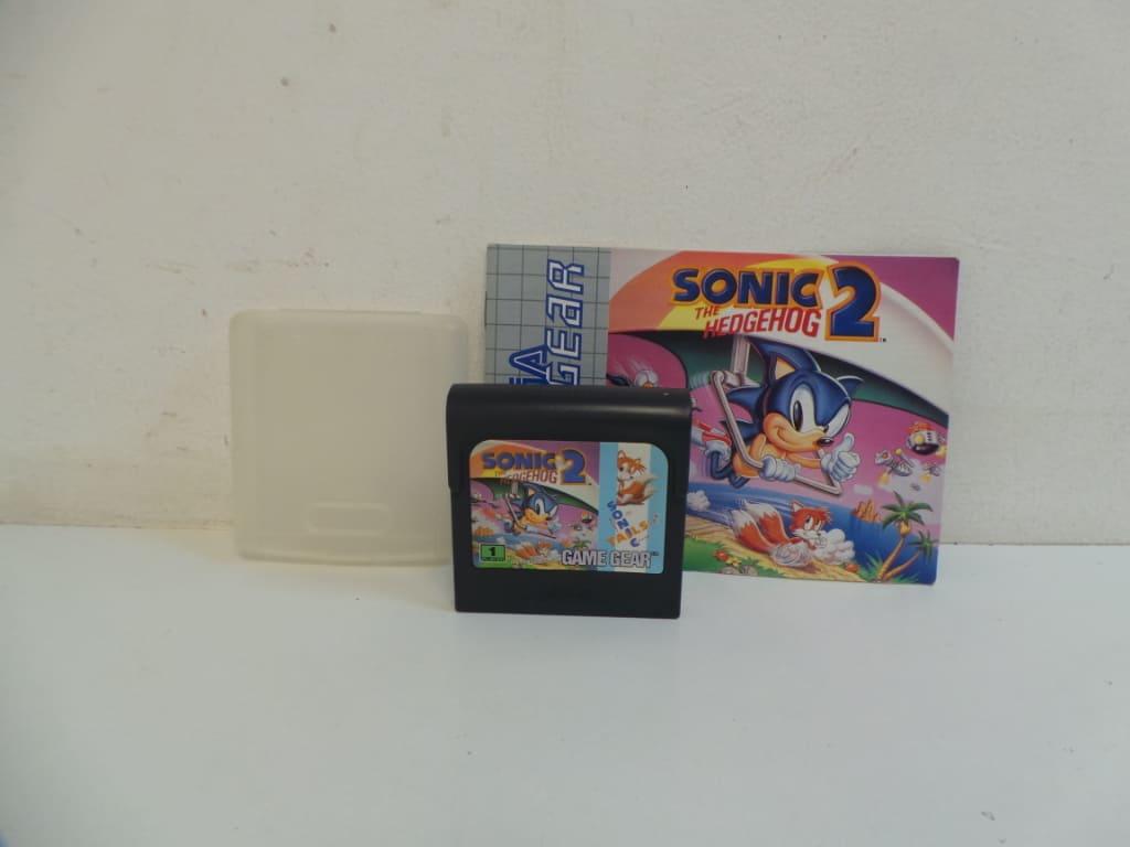 Sonic The Hedgehog 2 Sega Game Gear Game - Cartridge & Booklet