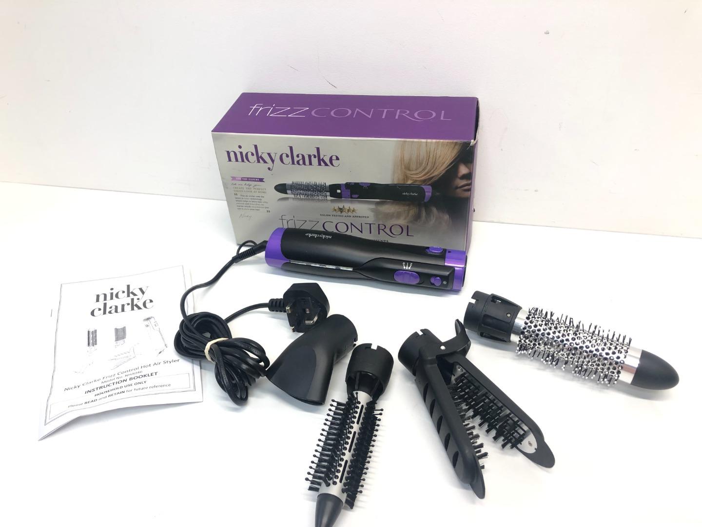 Nicky clarke frizz shop control hot air styler