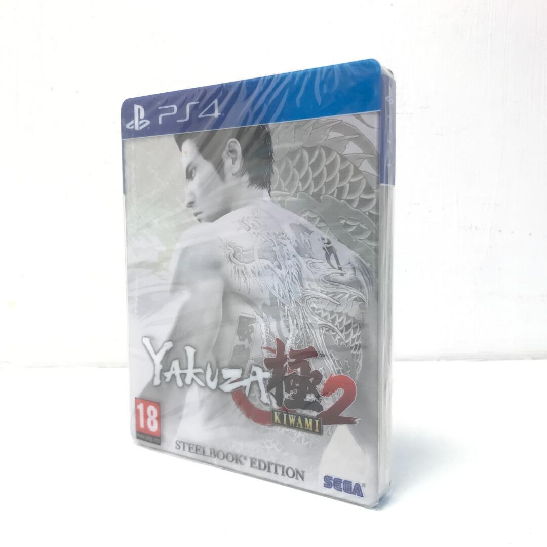 Yakuza kiwami 2 steelbook deals edition ps4 game