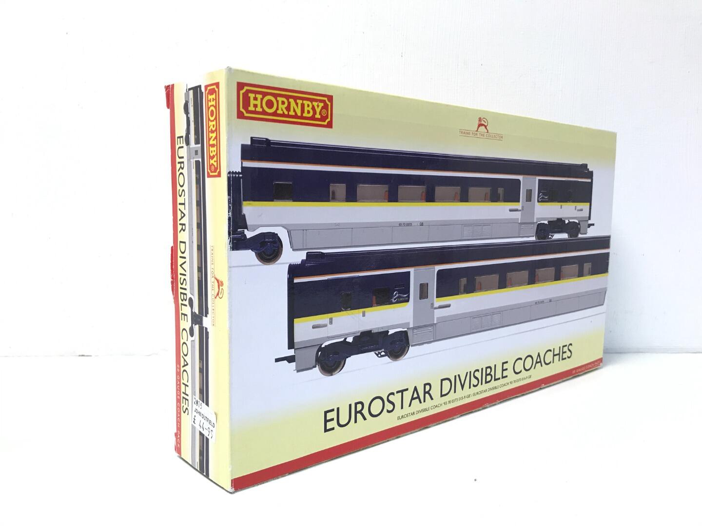 Hornby R4580 Eurostar Divisible Coaches Pack OO Gauge
