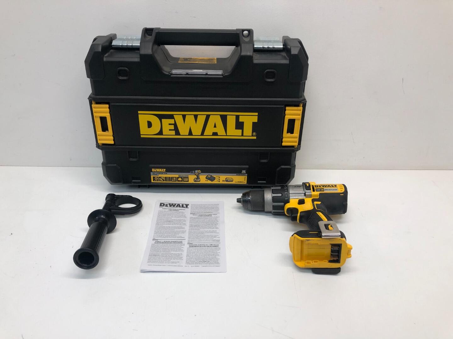 DeWalt DCD996 18V XR Brushless Cordless Combi Drill in T Stak