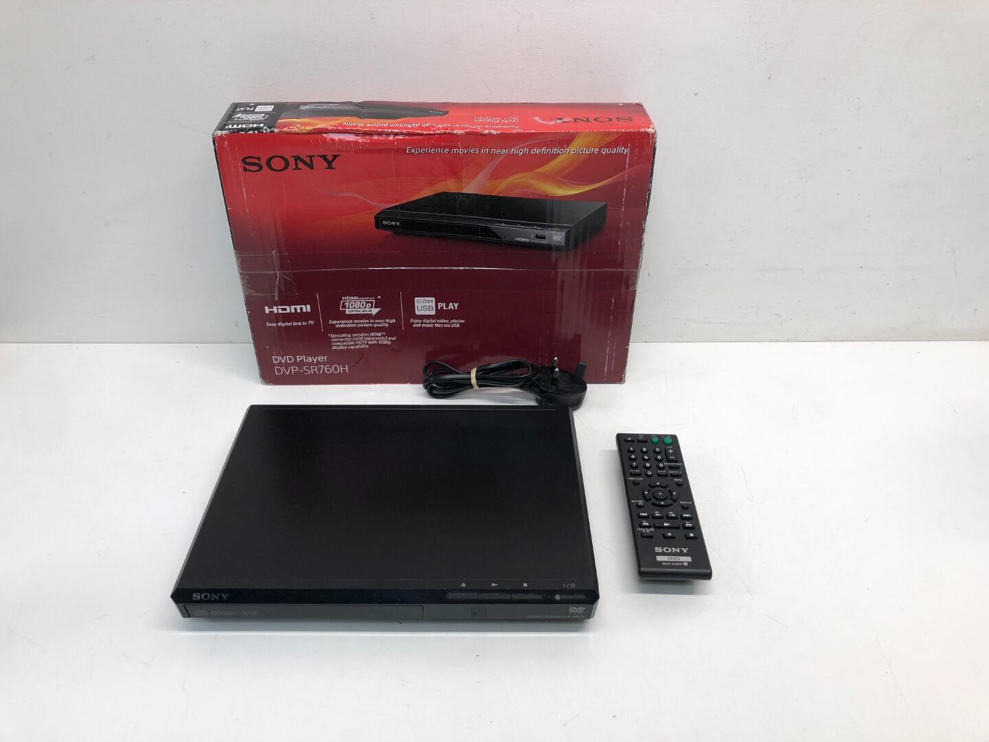 HDMI DVD Sony Player Upscaling DVP-SR760H