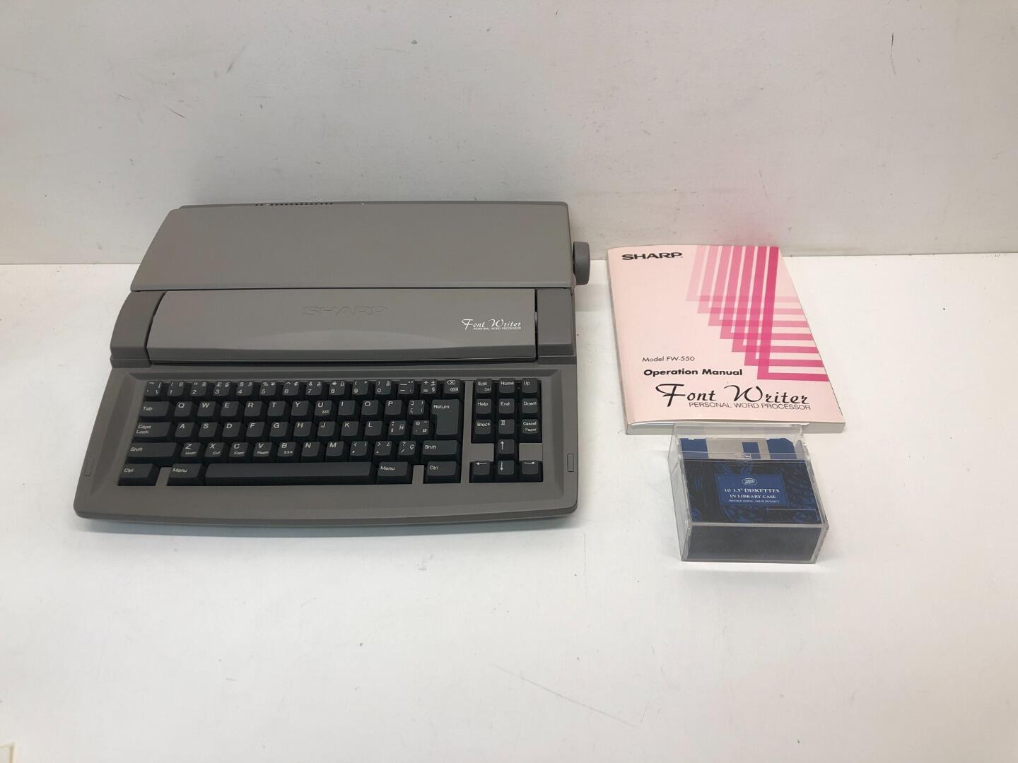 Sharp FW-550 Font Writer Word Processor