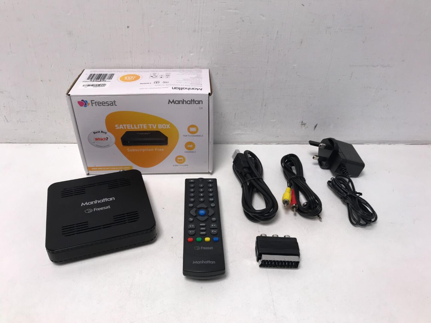 Telecomando Di Ricambio RM-Series Per Decoder MANHATTAN SX Freesat HD