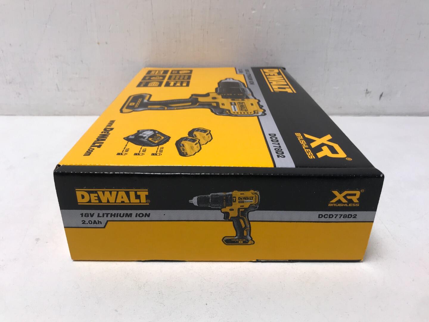 DeWalt DCD778D2 XR Brushless Cordless Hammer Drill